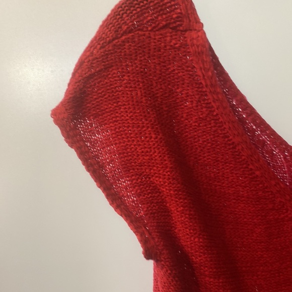 Womens Small August Silk Sleeveless Top V-Neck in Pink Magenta - Picture 3 of 5